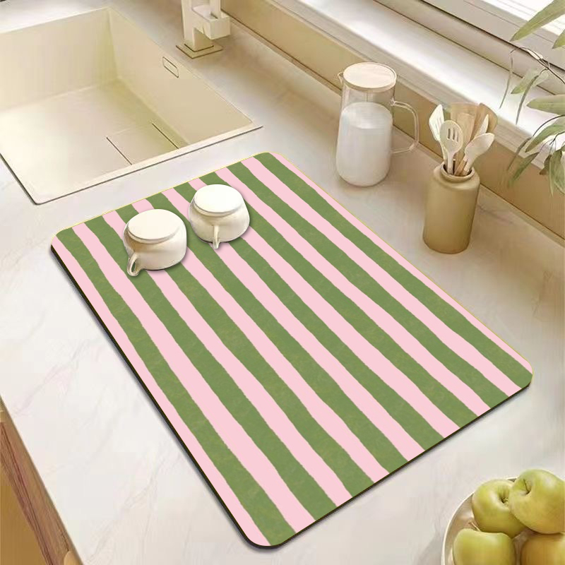 Commercial Kitchen Prep Table - Tappetino Decorativo per Cucina a Strisce