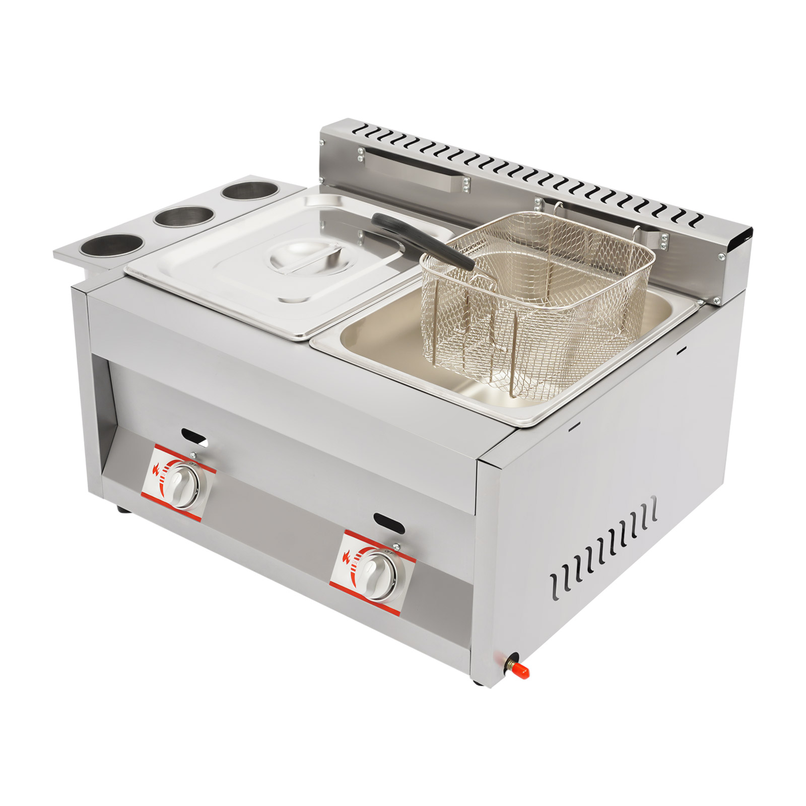 Deep Fryer Commercial - Friggitrice Professionale a Gas GPL a