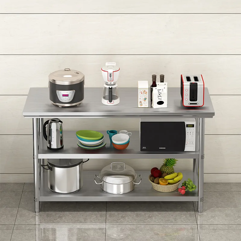 Commercial Kitchen Prep Table - Tavolo da Lavoro in Acciaio Inox