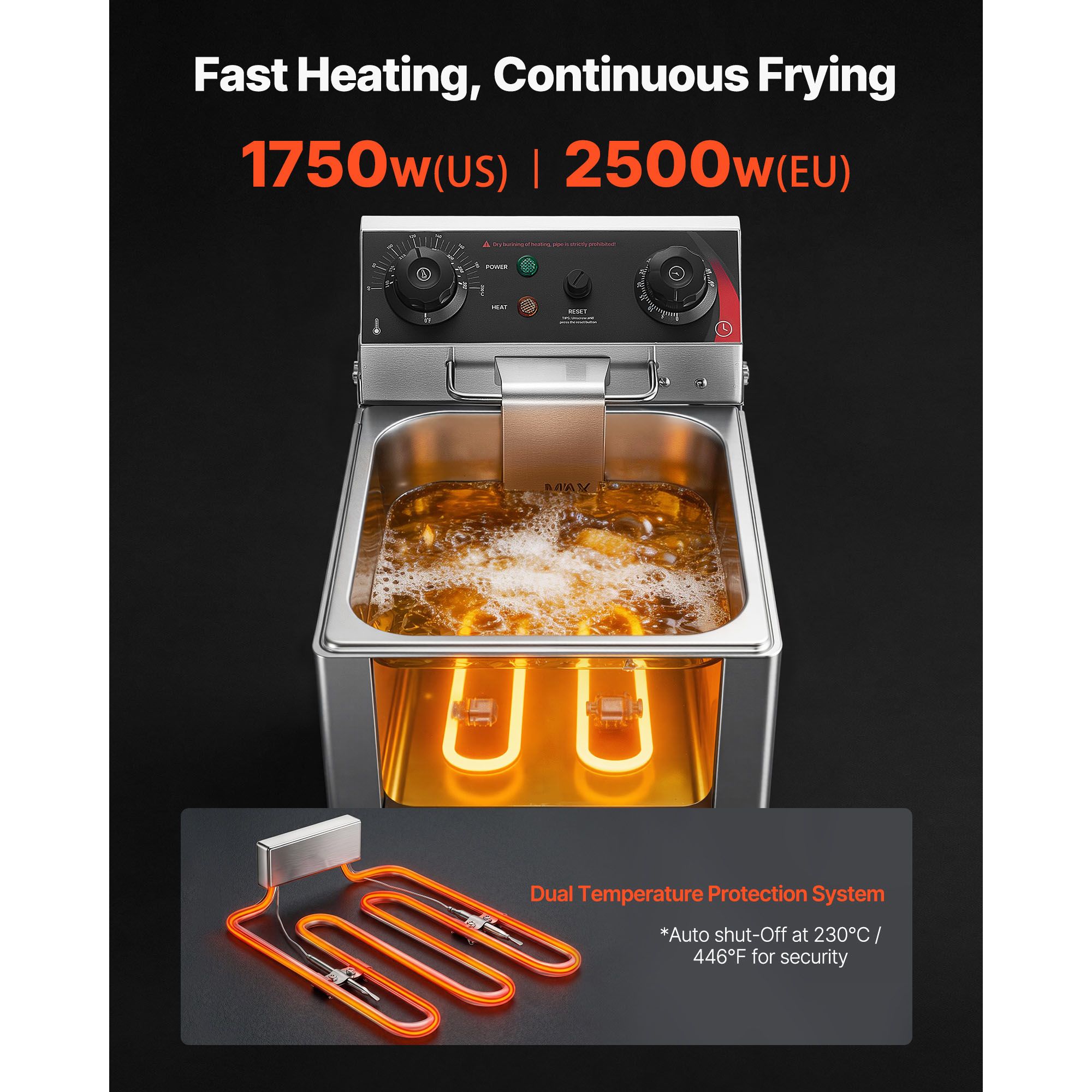 Friggitrice Elettrica Commerci - Deep Fryer Commercial recensione e prezzo