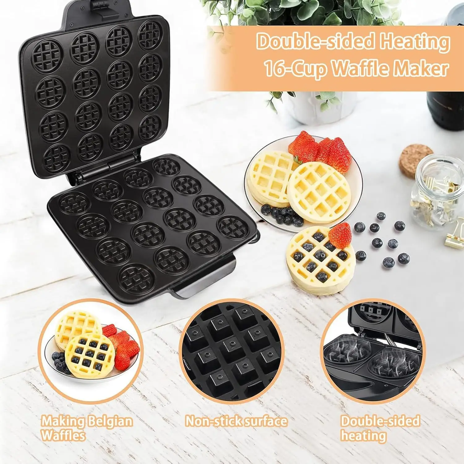Macchina per Waffle a 16 Fori, - Sandwich Press Panini recensione e prezzo