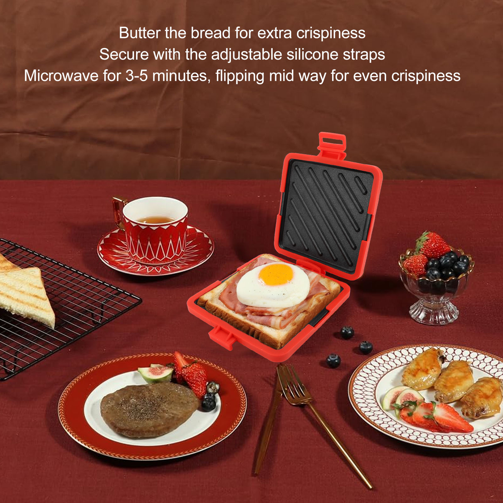 Toastie Maker Microonde Toasti - Sandwich Press Panini recensione e prezzo