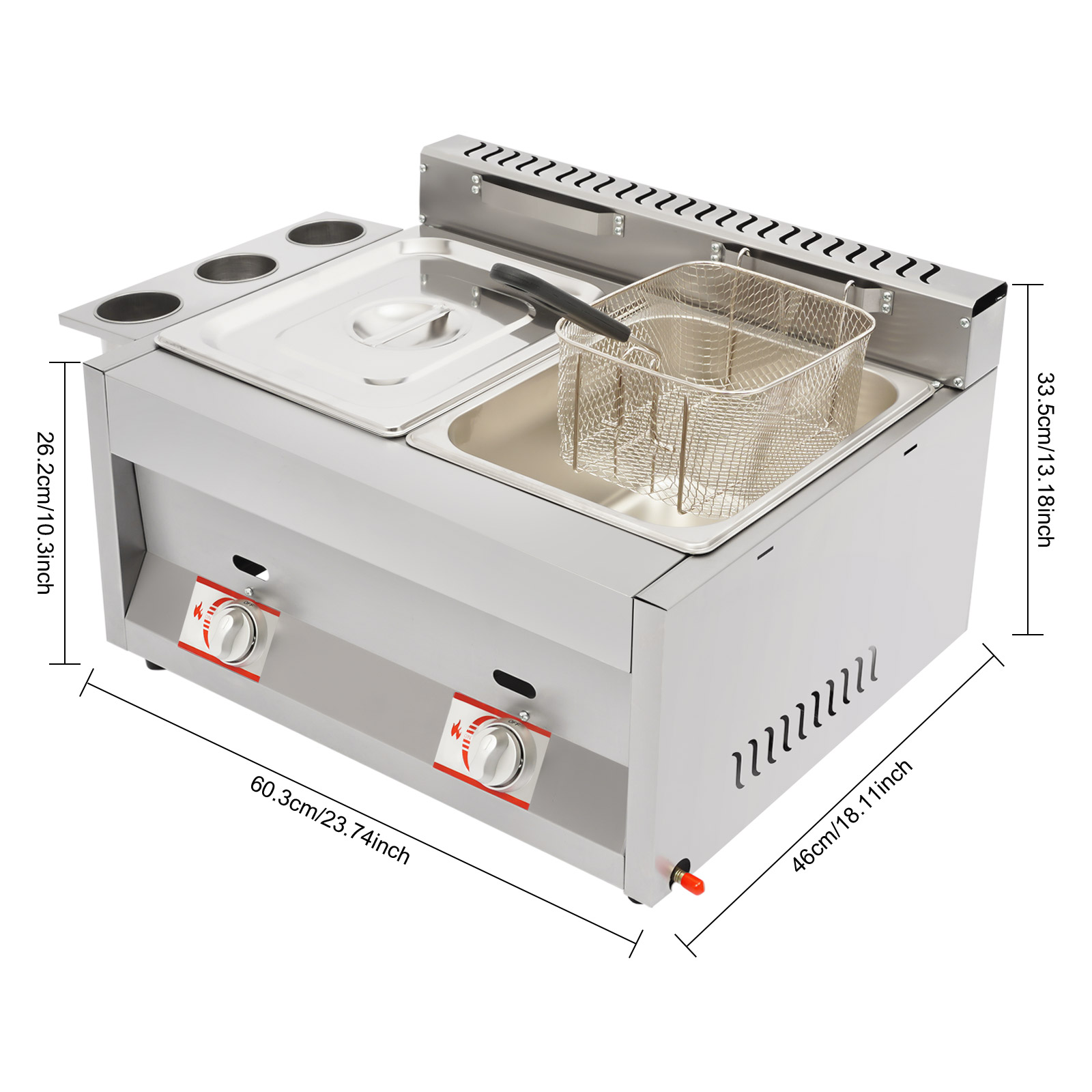 Friggitrice Professionale a Ga - Deep Fryer Commercial recensione e prezzo