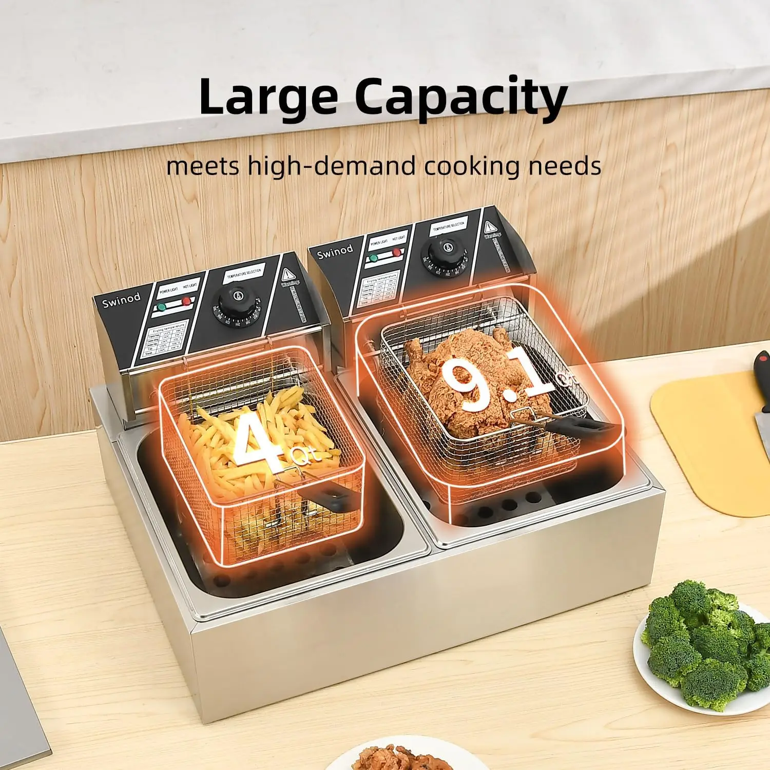 Friggitrice Elettrica Commerci - Deep Fryer Commercial recensione e prezzo