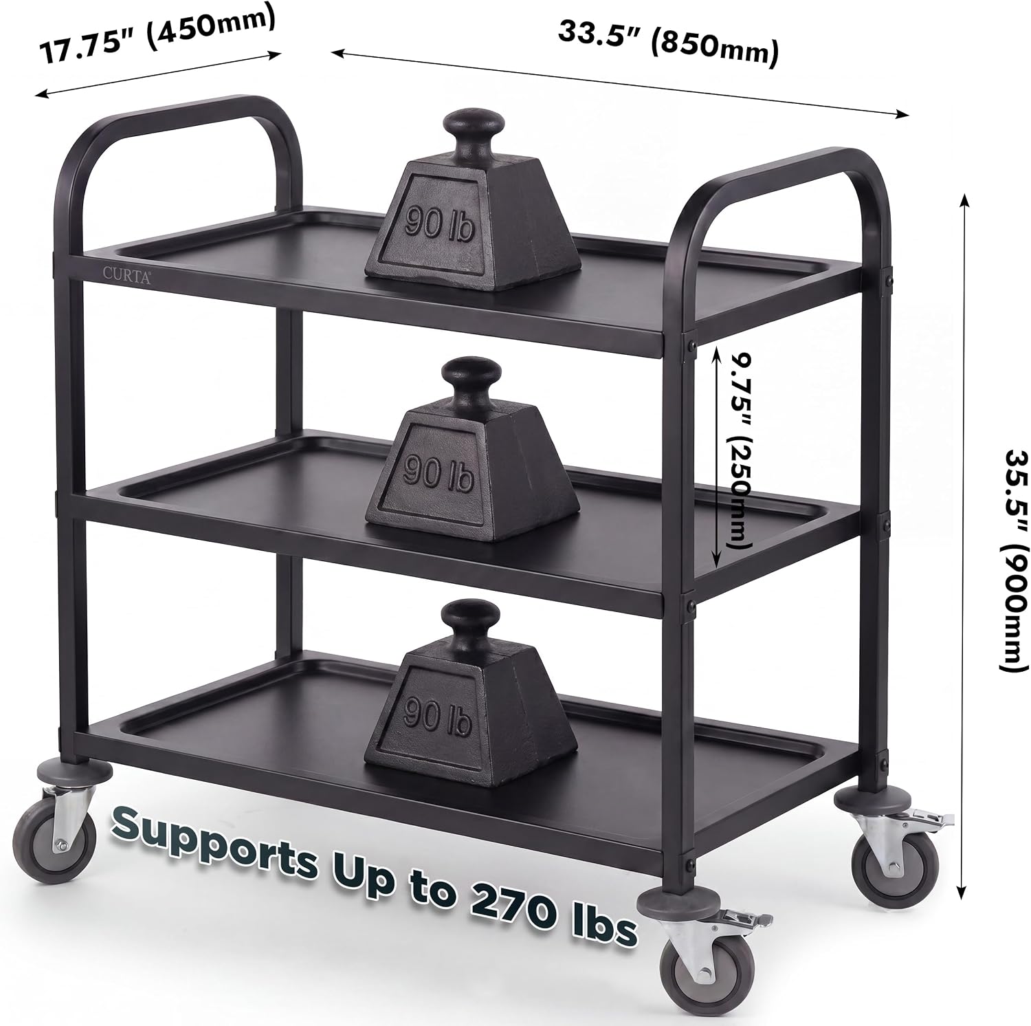 Carrello di Servizio in Acciai - Commercial Kitchen On Wheels recensione e prezzo