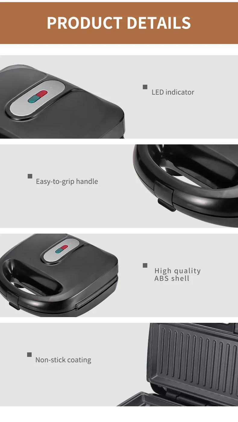 Elettrodomestico 220/110V 10 i - Sandwich Press Panini recensione e prezzo