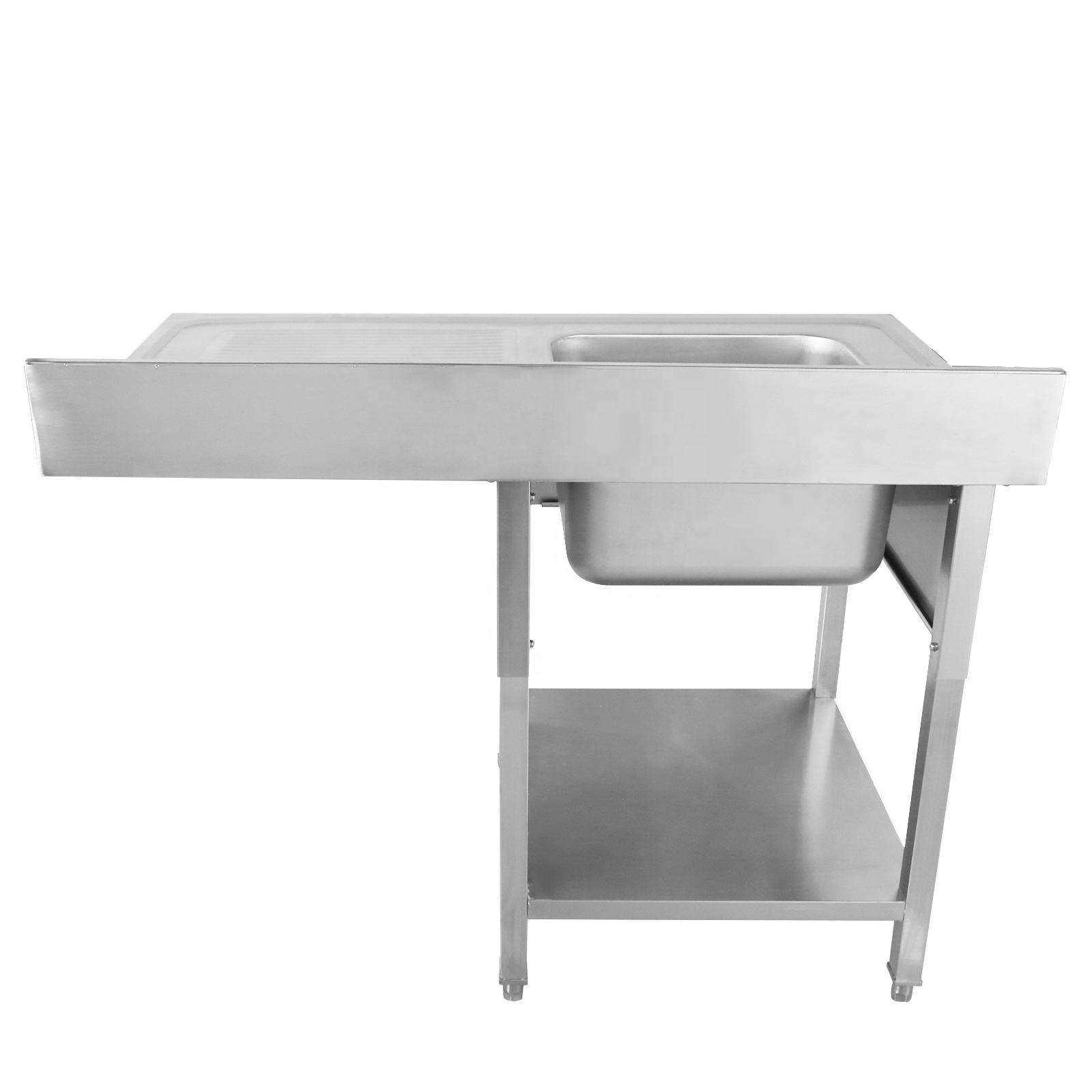 Tavolo da Lavoro in Acciaio In - Commercial Kitchen Table recensione e prezzo