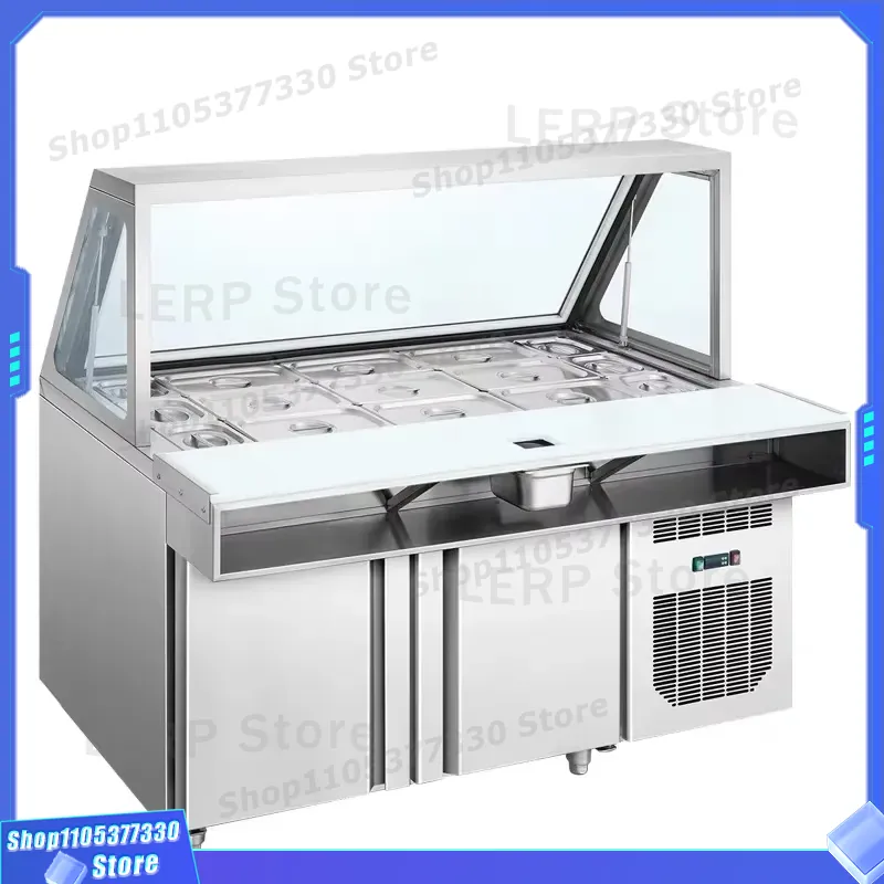 Tavolo Refrigerato Professiona - Commercial Kitchen Prep Table recensione e prezzo