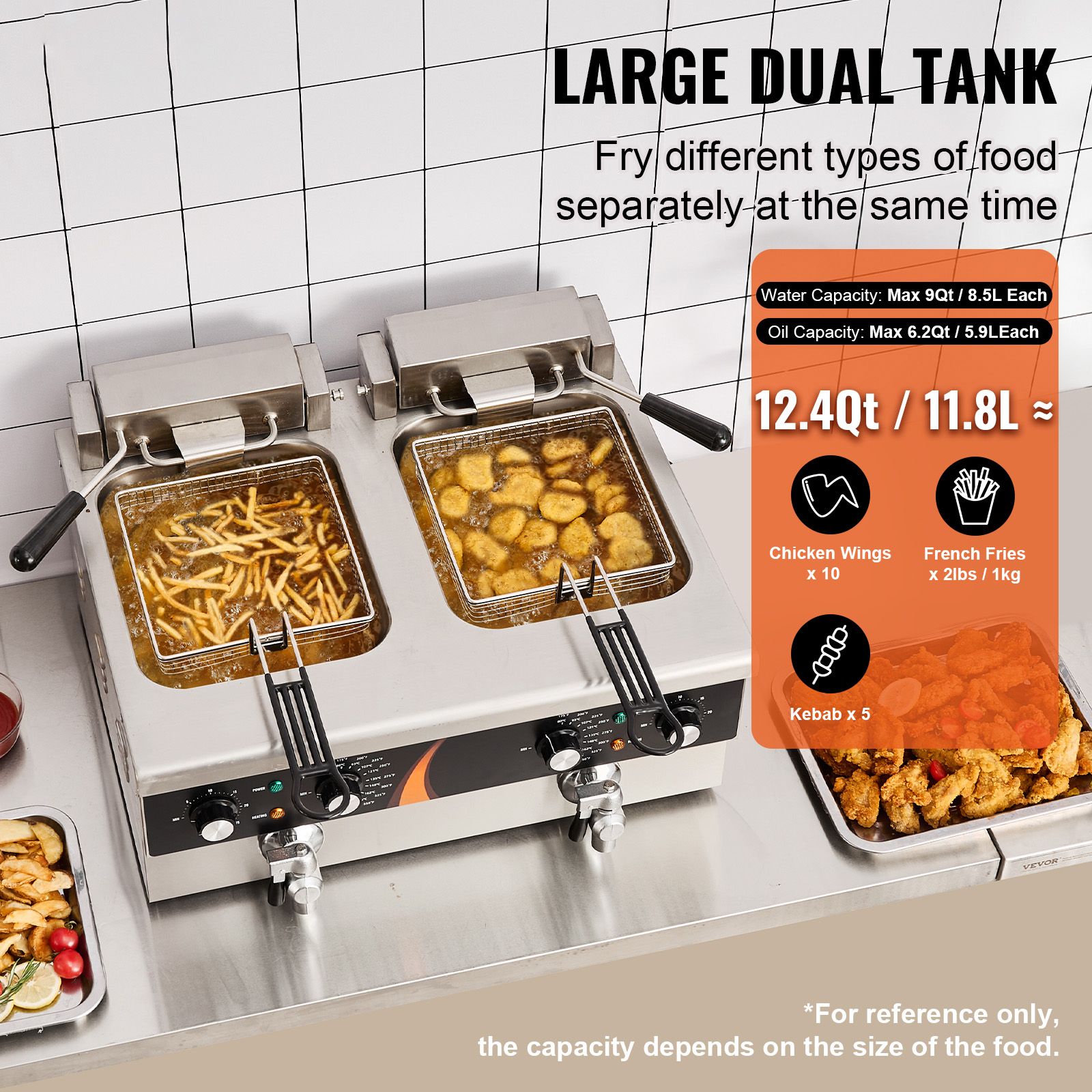 Friggitrice Commerciale da 350 - Deep Fryer Commercial recensione e prezzo